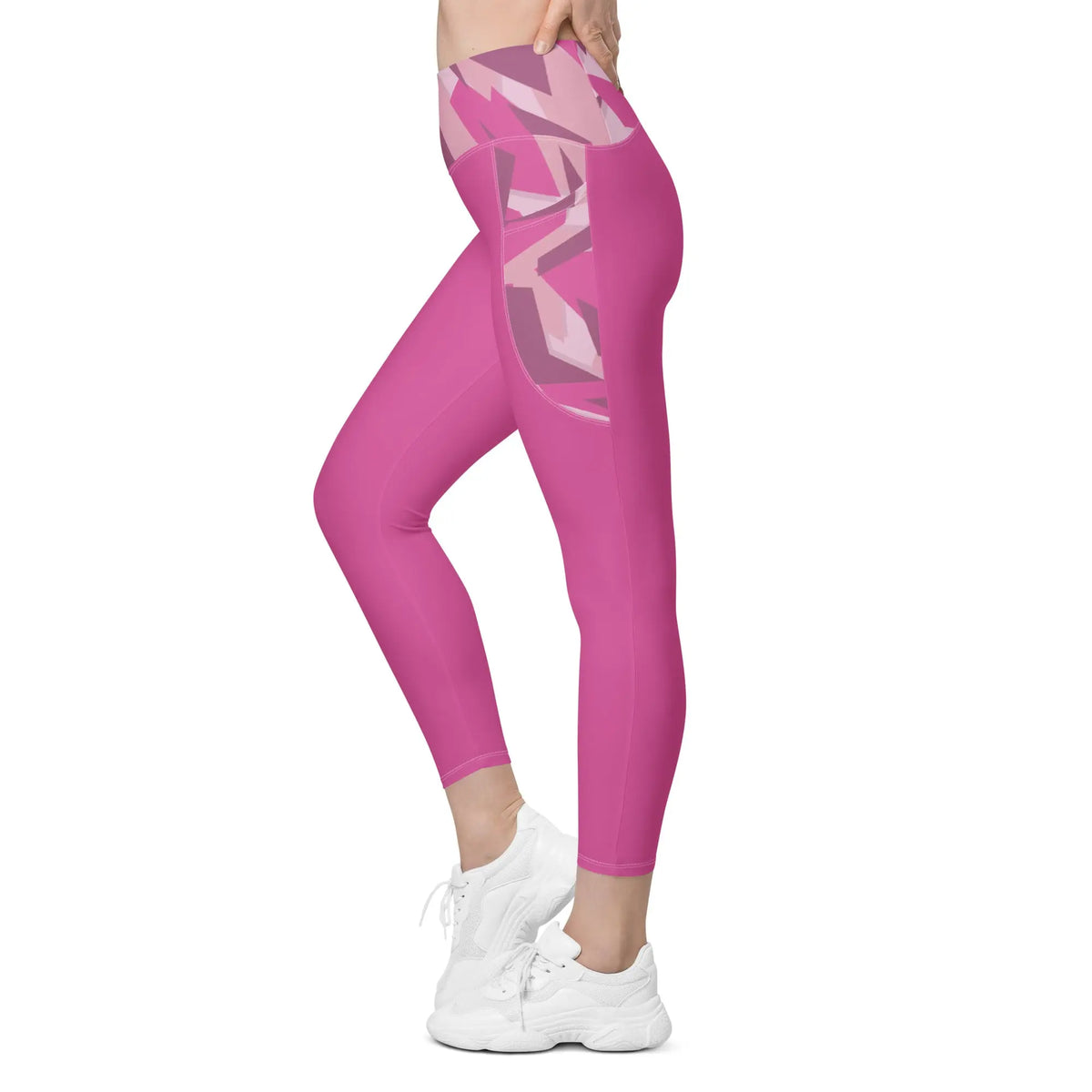 Queen Savage Pink Yoga Tights with Pockets Savage Mind