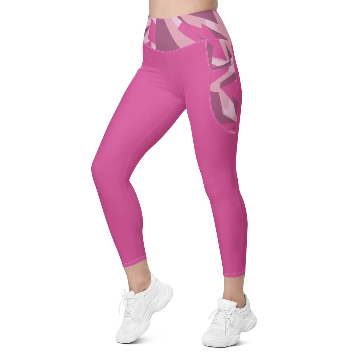 Queen Savage Pink Yoga Tights with Pockets Savage Mind