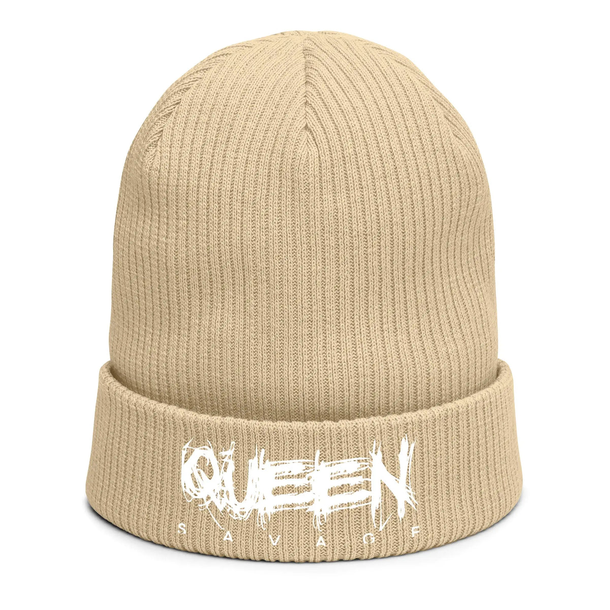 Queen Savage Ribbed Beanie Savage Mind