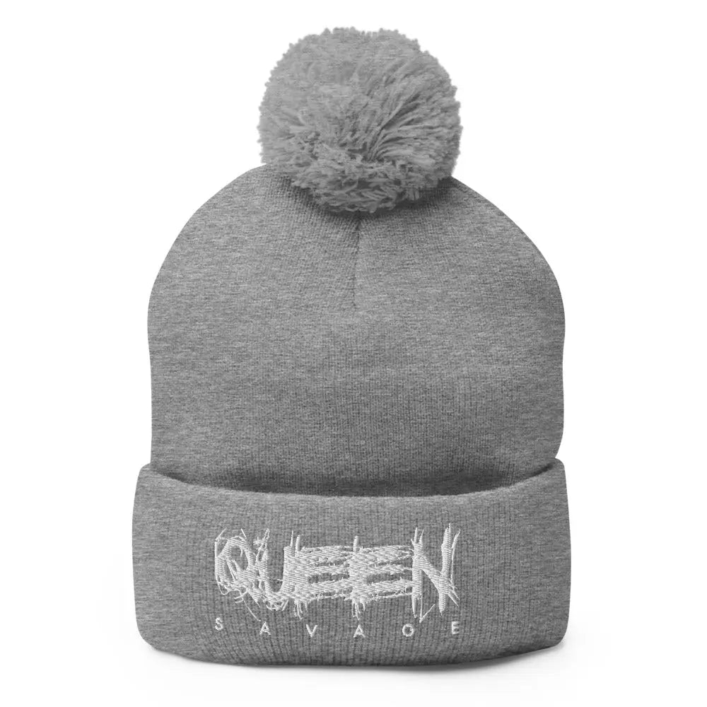 Queen Savage Pom-Pom Beanie Savage Mind