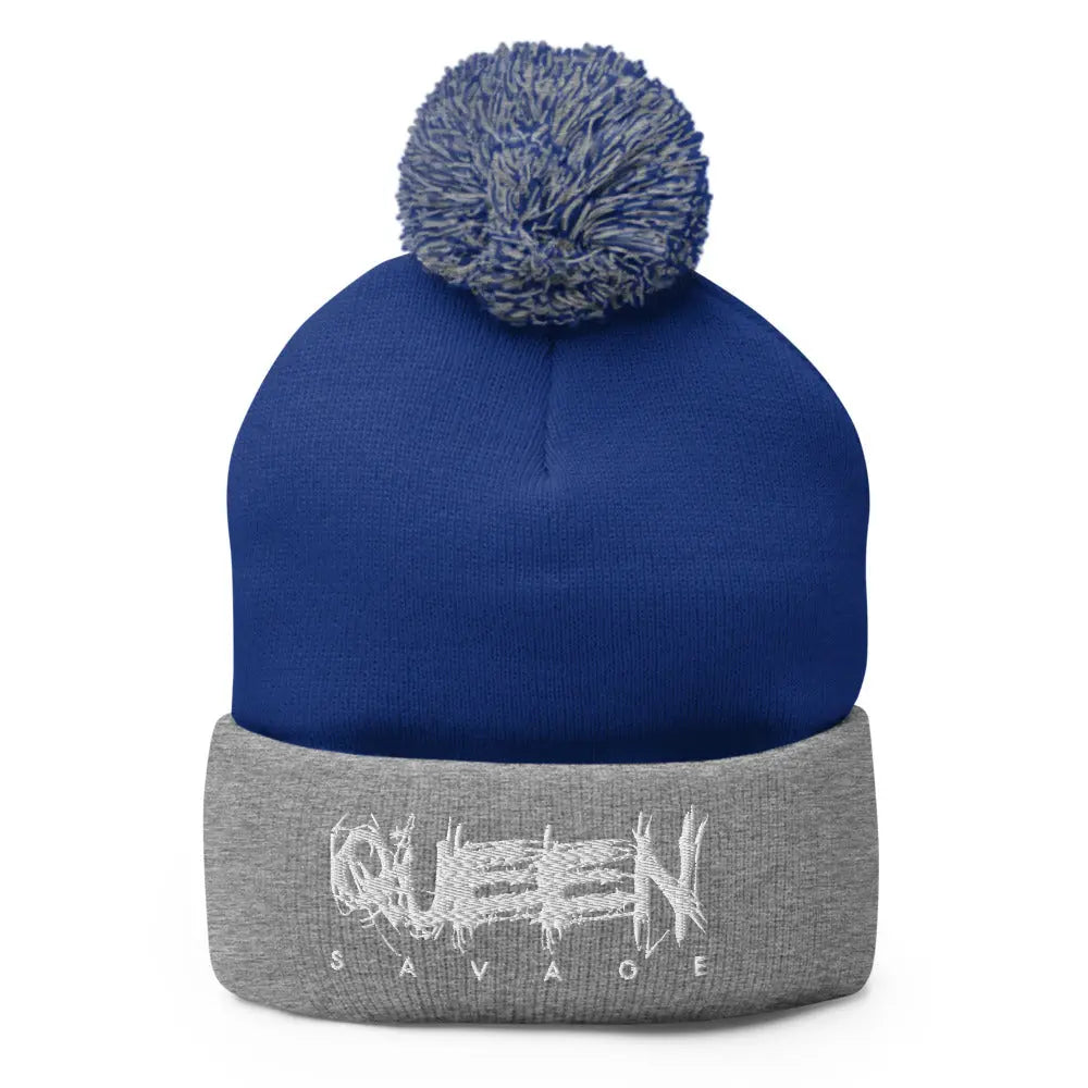 Queen Savage Pom-Pom Beanie Savage Mind