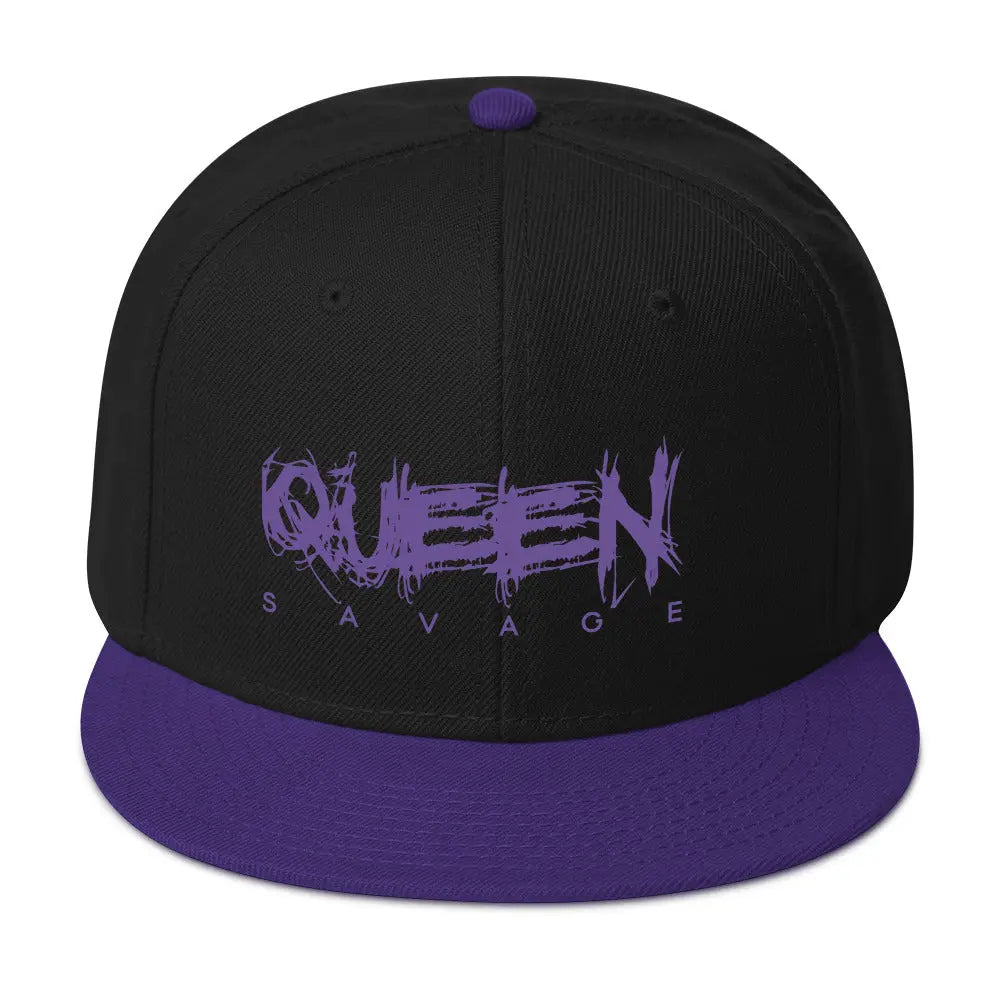 Purple Queen Savage Snapback Hat Savage Mind