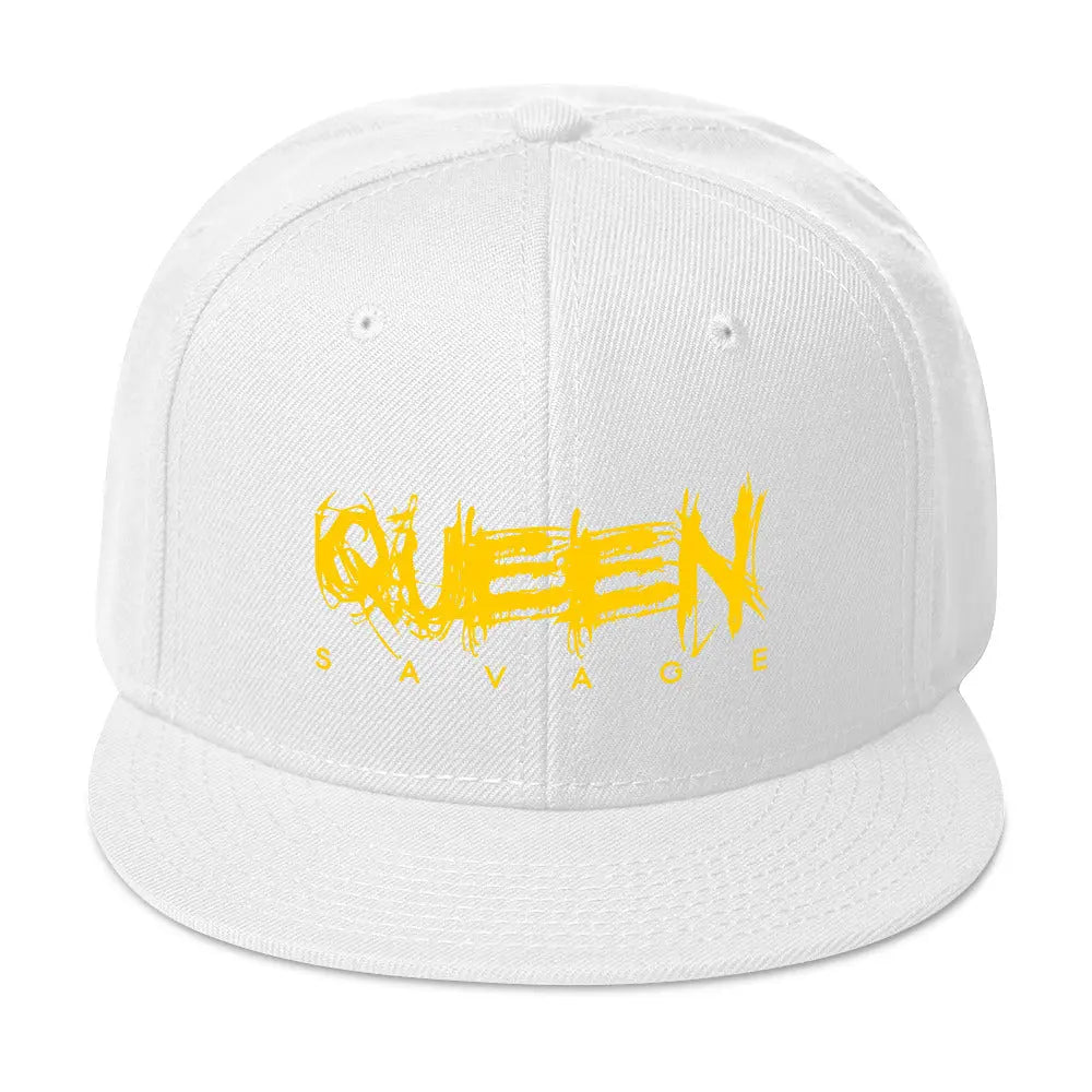 Gold Queen Savage Snapback Hat Savage Mind