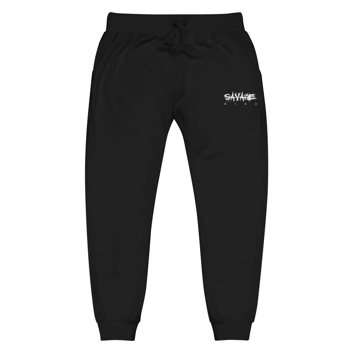 Savage Mind Embroidered Fleece Sweatpants Savage Mind